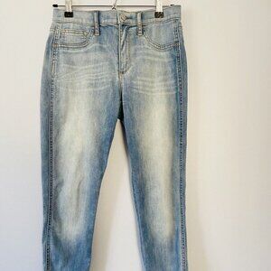 Gap 1969 Easy Legging Jeans 29R Womens Light Indigo Wash Stretch Denim Mid Rise